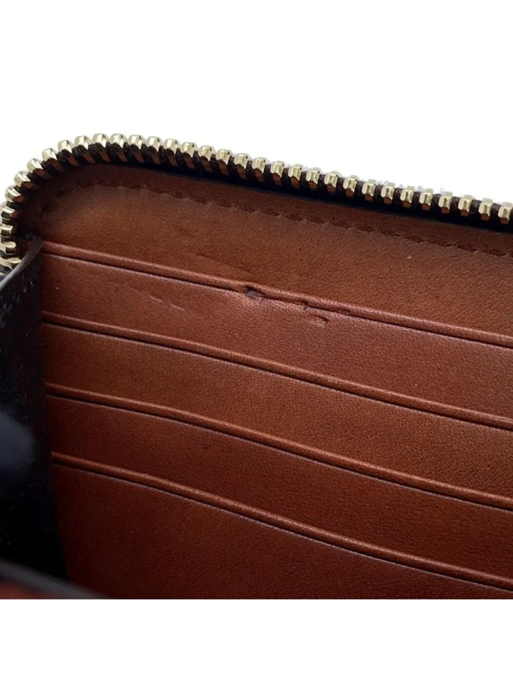 Saint Laurent Paris Wallet le Monogram Zip Around Leather